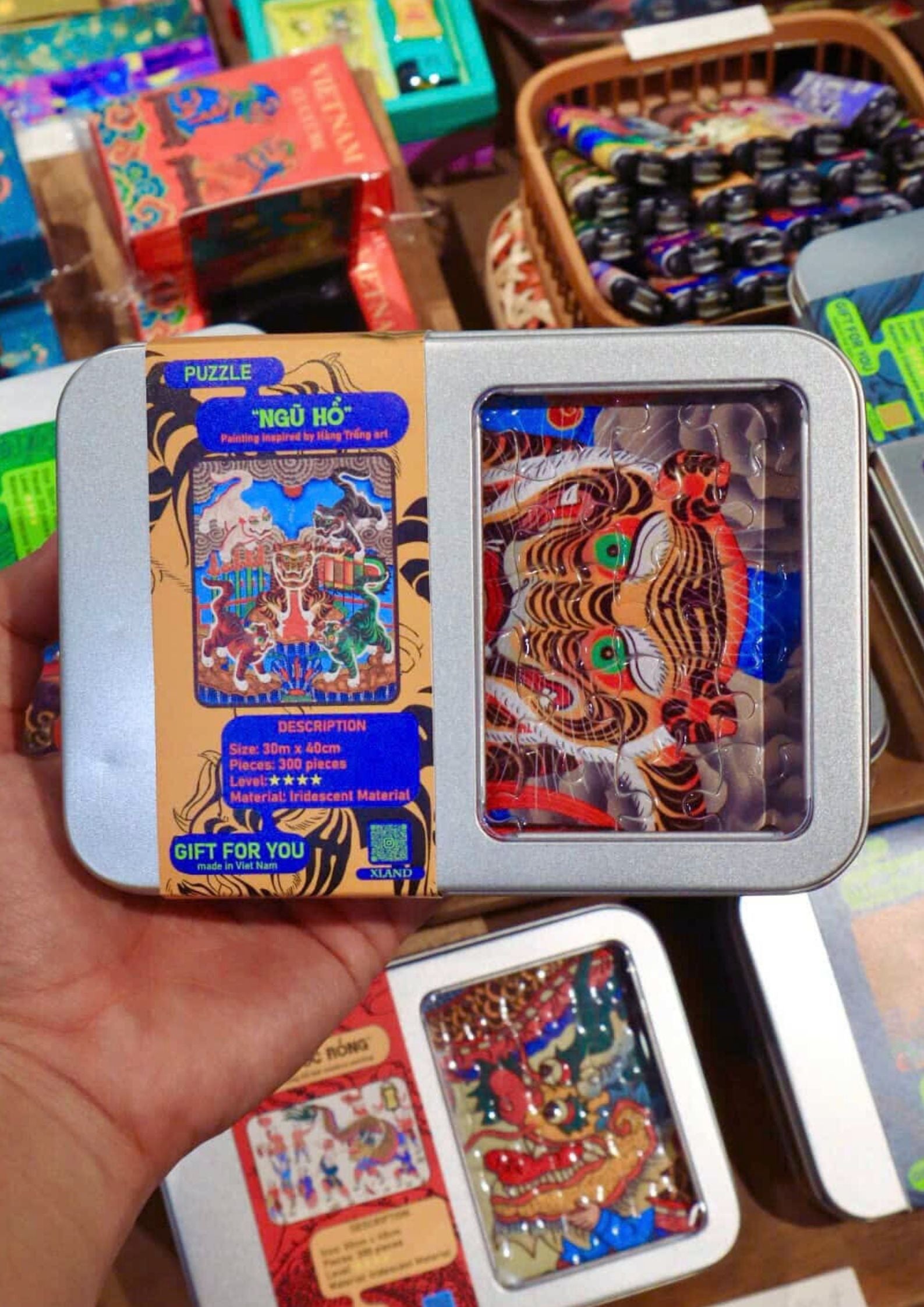 PUZZLE ART VIETNAMIEN TRADITIONNEL - 300 pièces