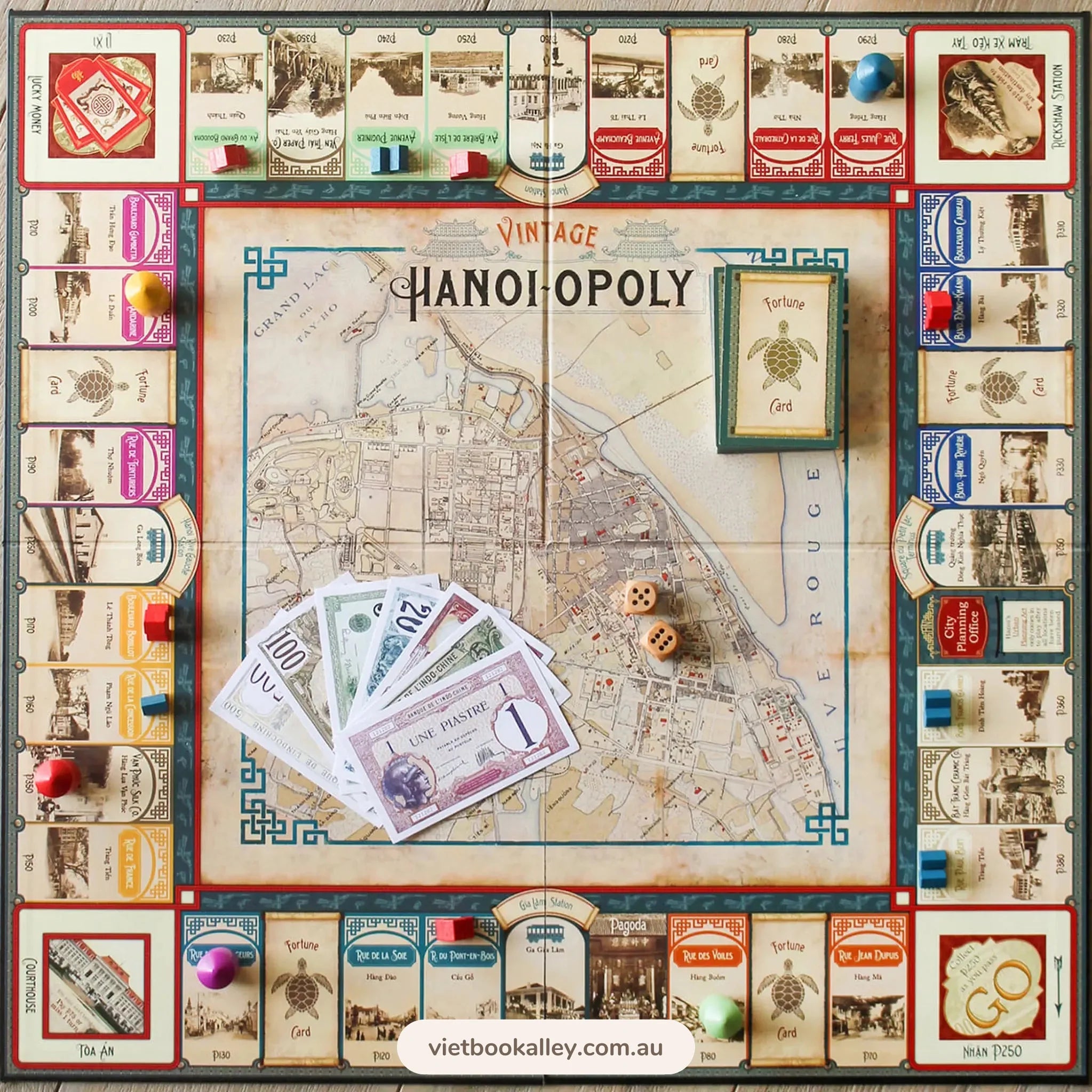 JEU Vintage Hanoi-Opoly