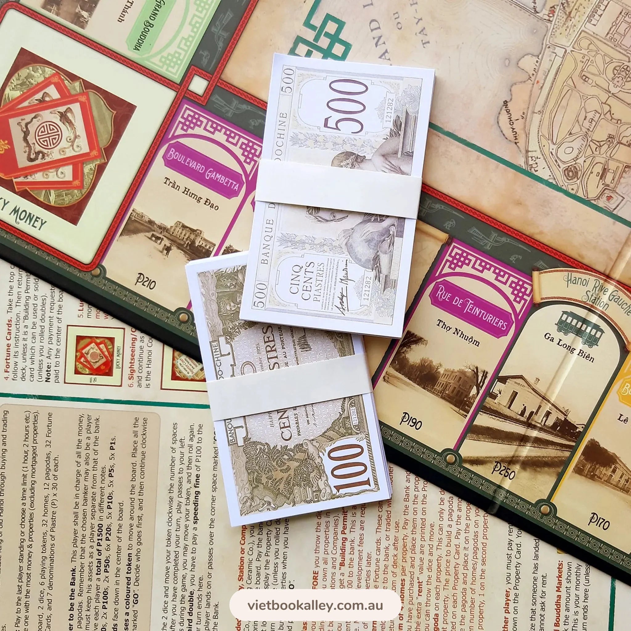 JEU Vintage Hanoi-Opoly