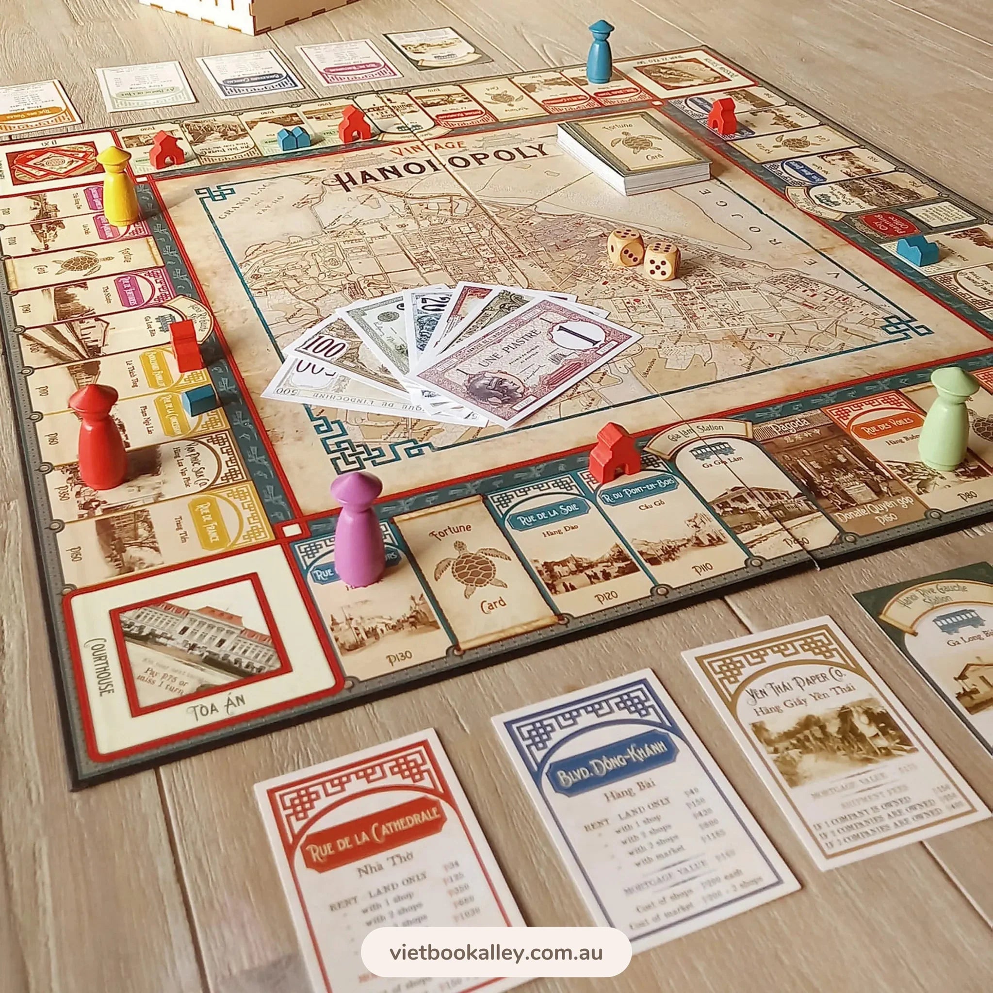 JEU Vintage Hanoi-Opoly