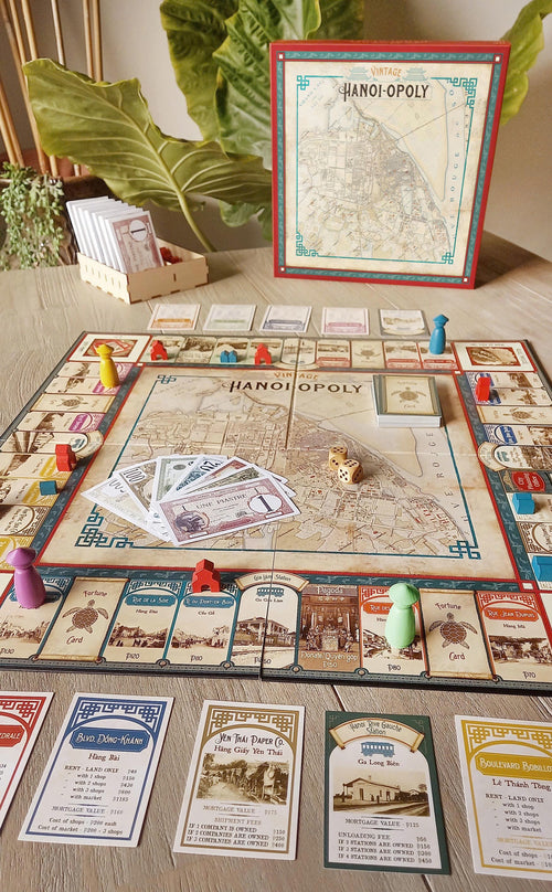 JEU Vintage Hanoi-Opoly
